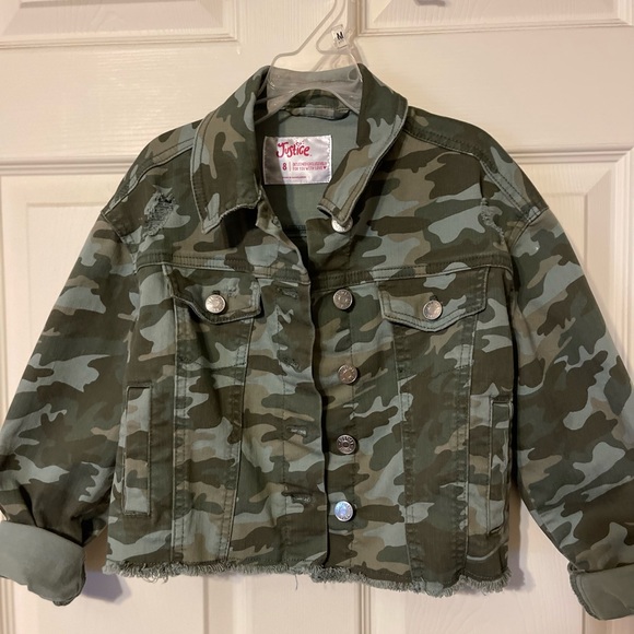 Camo Jean jacket - Picture 1 of 2